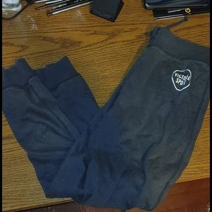 Victoria's Secret track jogger sweatpant black